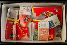 1980's - 2010's SETS, MINIATURE SHEETS, BOOKLETS, MACHINS, FACE VALUE £350+. A Shoebox With Commemorative... - Autres & Non Classés