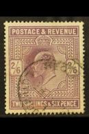 1911 2s6d Dull Greyish Purple Somerset House, SG 315 / Spec M50(1), Used With Attractive Registered Oval Cancel, A... - Ohne Zuordnung