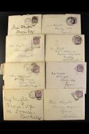 VICTORIAN CORRESPONDENCE COLLECTION. 1890s. An Interesting Collection Of Letters In Their Original Envelopes, All... - Autres & Non Classés