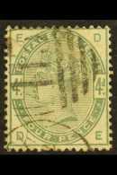 1883-84 4d Dull Green, SG 192, Used Lightly Cancelled With Strong Original Colour. For More Images, Please Visit... - Autres & Non Classés
