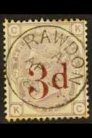1883 3d On 3d Lilac, SG 159, Superb Cds Used. For More Images, Please Visit... - Sonstige & Ohne Zuordnung
