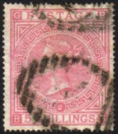 1867-83 5s Pale Rose, SG 127 Plate 2, A Used Example With Good Colour And Perfs (couple Of Toned Perf Tips), Neat... - Autres & Non Classés