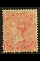 1855-57 6d Rose, Wmk Large Garter, SG 66a, Fine Fresh Mint. For More Images, Please Visit... - Sonstige & Ohne Zuordnung