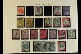 1840-1900 USED COLLECTION ON SG PRINTED LEAVES CAT £24,000+ Mixed Quality But Including Much Good To Fine.... - Autres & Non Classés