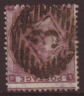 1862-64  6d Lilac Plate 3 WATERMARK INVERTED Variety, SG Spec J71e, Used. For More Images, Please Visit... - Autres & Non Classés