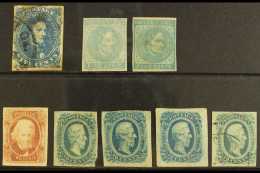 GENERAL ISSUES 1861-1863 Mint, Unused And Used Group Comprising 1861 5c Used, 1862 (Aug) 5c (2), 1863 2c Mint,... - Autres & Non Classés
