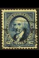 1894-95 $2 Deep Blue (SG 265, Sc 262), Used, Lightly Cancelled, Fine - Very Fine Centering. Lovely! For More... - Other & Unclassified