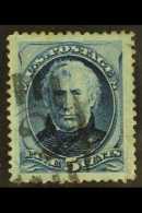 1875 5c Deep Indigo Zachary Taylor (SG 181, Sc 179), Lightly Used Jumbo-sized Example With Near-perfect Centering,... - Andere & Zonder Classificatie