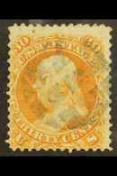 1861-62 30c Orange (SG 67, Sc 71), Used With Light Segmented Cancel. For More Images, Please Visit... - Autres & Non Classés