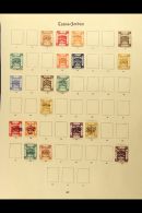 1920-1934 FINE MINT COLLECTION ON "NEW IMPERIAL" LEAVES All Different. With 1920 Range To 10p; 1922 (Nov) 1m &... - Jordanie