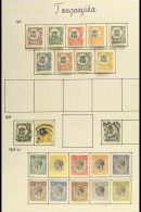 1922-61 ALL DIFFERENT Fine Mint And Used Collection, Includes 1922-24 Giraffes Set To 75c Mint, 1925 5c, 10c And... - Tanganyika (...-1932)