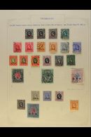 1916-31 OLD TIME COLLECTION Ranges On Old Pages With N.F. 1d, 3d And 4d Mint, ½d Used, G.E.A. 1917-21 Incl.... - Tanganyika (...-1932)