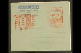 POSTAL STATIONERY 1948-59 1.30p + 2.70p Type B On Dark Grey Aerogramme, Edifil 25, Fresh Unused For More Images,... - Altri & Non Classificati