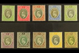 1903-04 Watermark CA Definitive Set To 10s, SG 10/19, Fine Mint (10 Stamps) For More Images, Please Visit... - Nigeria (...-1960)