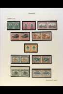 1927-53 FINE MINT COLLECTION Useful Lot On Album Pages With Most Issues In Complete Sets In Horizontal Pairs, Note... - Südwestafrika (1923-1990)