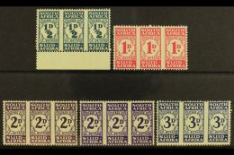 POSTAGE DUES 1943-4 Bantam Set Plus 2d Bright Violet Shade, SG D30/3, D32a, Never Hinged Mint (5 Units). For More... - Non Classés
