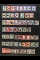 POSTAGE DUES 1914-61 FINE USED COLLECTION - Union Period Complete For Basic Sets Plus Shades, We Note 1914-22 2d... - Non Classificati