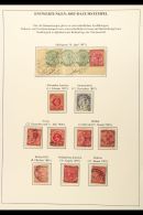 NATAL OLD TIME POSTMARK COLLECTION. A Neatly Presented Collection Of QV (to 6d) & KEVII (to £1.10)... - Non Classés