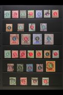 NATAL 1902-08 USED KEVII COLLECTION On A Stock Page. Includes 1902-03 Set To 2s, 1902 "Large" Types With 5s, 10s,... - Unclassified
