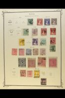 NATAL 1857-1909 Mint And Used Collection On Old Album Pages, Starts With A Very Reasonable 1857-61 3d Rose Used... - Unclassified