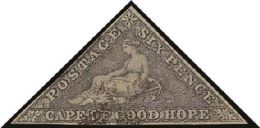 COGH 1855-63 6d Slate- Lilac On Blued, SG 7c, Fine Lightly Used With 3 Small Neat Margins, Crisp Original Colour... - Unclassified