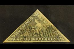 CAPE OF GOOD HOPE 1855-63 6d Slate Purple, SG 7d, Used Example Of This Scarce Shade With 3 Margins (close, But... - Zonder Classificatie