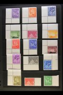 1952 KGVI Definitives Complete Set, SG 158/72, Superb Marginal Examples, The Stamps Never Hinged Mint. (15 Stamps)... - Seychelles (...-1976)