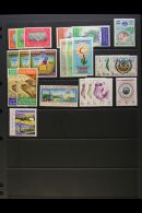 1960-1975 NEVER HINGED MINT COMMEMS A Delightful All Different Array Of Commemoratives, All Complete Sets. Very... - Arabia Saudita