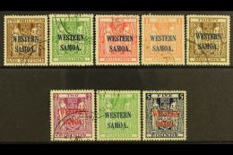 1945 - 1953 2s 6d Deep Brown To £5 Indigo Blue Postal Fiscals On "Wiggins Teape" Paper Wmk Multiple NZ And... - Samoa