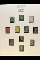 1884-94 Set, SG 34/45, Plus ½d Emerald, Both 3d Shades, Also A CC 1d Perf 14, Fine Used. (11) For More... - St. Helena