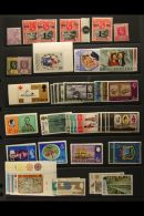 1937-87 FINE ACCUMULATION Majority In Very Fine Used Or Never Hinged Mint Sets From QEII Period, Lovely Clean Lot... - Sint-Helena