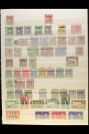 1860-1953 COLLECTION On A Two-sided Stock Page, Mint & Used, Inc 1863 1d Mint, 1881 2½d Used, 1882-84... - St.Lucia (...-1978)