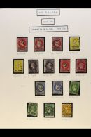 1864-80 An Attractive Used Collection Written Up On Pages, With Perf 12½ 1d Types A-C, 2d Types B & C,... - Sint-Helena