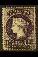 1864-80 3d Purple Perf 14 X 12½, SG 23, Fresh Mint. For More Images, Please Visit... - Isola Di Sant'Elena