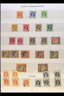 1954-62 VERY FINE USED QEII COLLECTION Presented On Stock Type Pages. Includes 1954-56 Set Plus Coils, 1959-62 Set... - Rhodesië & Nyasaland (1954-1963)
