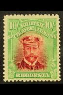 1913 10s Crimson And Pale Yellow-green, Admiral, Head Die II, Perf 14, SG 241, Superb Mint. For More Images,... - Other & Unclassified