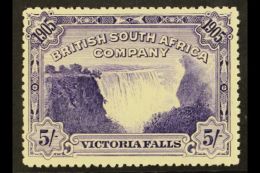 1905 5s Violet Victoria Falls, SG 99, Very Fine Mint. For More Images, Please Visit... - Other & Unclassified