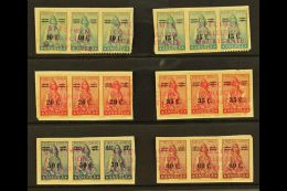 ANGOLA ARCHIVE SPECIMENS 1942 Ceres Surcharge Set Complete From 10c On 45c To 60c On 1a, Michel 295/300 Or SG... - Autres & Non Classés