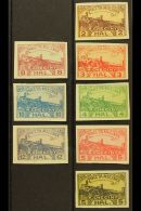 CHECINY 1919 Local Town Post IMPERF PROOFS Complete Set, Barefoot 1/4 P & 9/12 P, Printed On Ungummed Paper,... - Autres & Non Classés