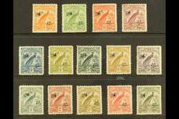 1931 Air (Bird Of Paradise) Complete Set, SG 163/176, Very Fine Mint. (14 Stamps) For More Images, Please Visit... - Papua New Guinea