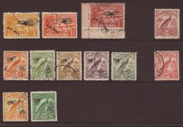 1925-34 A Useful Fine Used Range Incl. 1931 Village Air 2s, 1932-34 10s Etc. (12 Stamps) For More Images, Please... - Papoea-Nieuw-Guinea