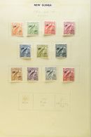 1925-1932 FINE MINT COLLECTION On Leaves, ALL DIFFERENT, Inc 1931 Set To 6d, 1931 Air Opts Set To 2s, 1932-34 Set... - Papua-Neuguinea