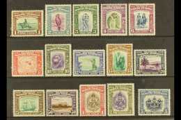 1939 Pictorial Set Complete, SG 303/317, Fresh Mint. $5 Couple Pulled Perfs Otherwise Very Fine. Scarce Set (SG... - Bornéo Du Nord (...-1963)