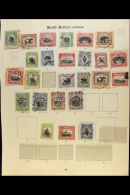 1883 - 1931 CHIEFLY USED REMAINDERED COLLECTION With Both Postal & Cto Used Stamps On Old Printed Album Pages... - Bornéo Du Nord (...-1963)