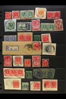 1912-36 MONUMENTAL POSTMARKS ON KGV STAMPS COLLECTION A Fabulous Collection Of Nigerian King George Fifth Stamps... - Nigeria (...-1960)