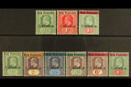 1908 Fiji Opt'd KEVII Set, SG 1a/9, Fine Mint (9 Stamps) For More Images, Please Visit... - Andere & Zonder Classificatie