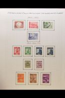 JAPANESE OCCUPATION 1942-44 Mint And Used Collection Written Up In Album Including  Java 1943 1st Anniv Set Used,... - Other & Unclassified