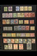 CURACAO 1873-1947 USED COLLECTION Presented On Stock Pages. Some Light Duplication Seen (postmark Interest) &... - Autres & Non Classés