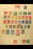 1852 - 1937 ORIGINAL OLD TIME COLLECTION Lovely Range Of Very Fine And Fresh Used Stamps, Highly Attractive And... - Andere & Zonder Classificatie