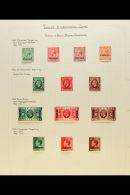 TANGIER 1927-57 COMPLETE FINE MINT COLLECTION Written Up On Pages, SG 231/342, Very Fine. (112 Stamps) For More... - Sonstige & Ohne Zuordnung